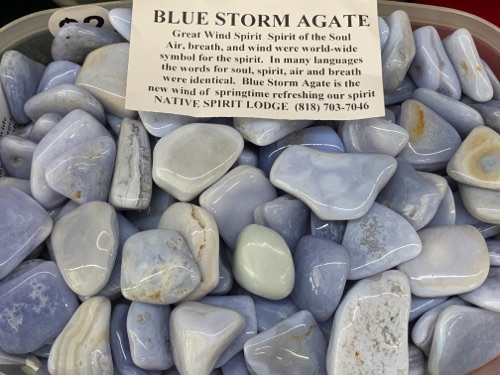 Blue Storm Agate